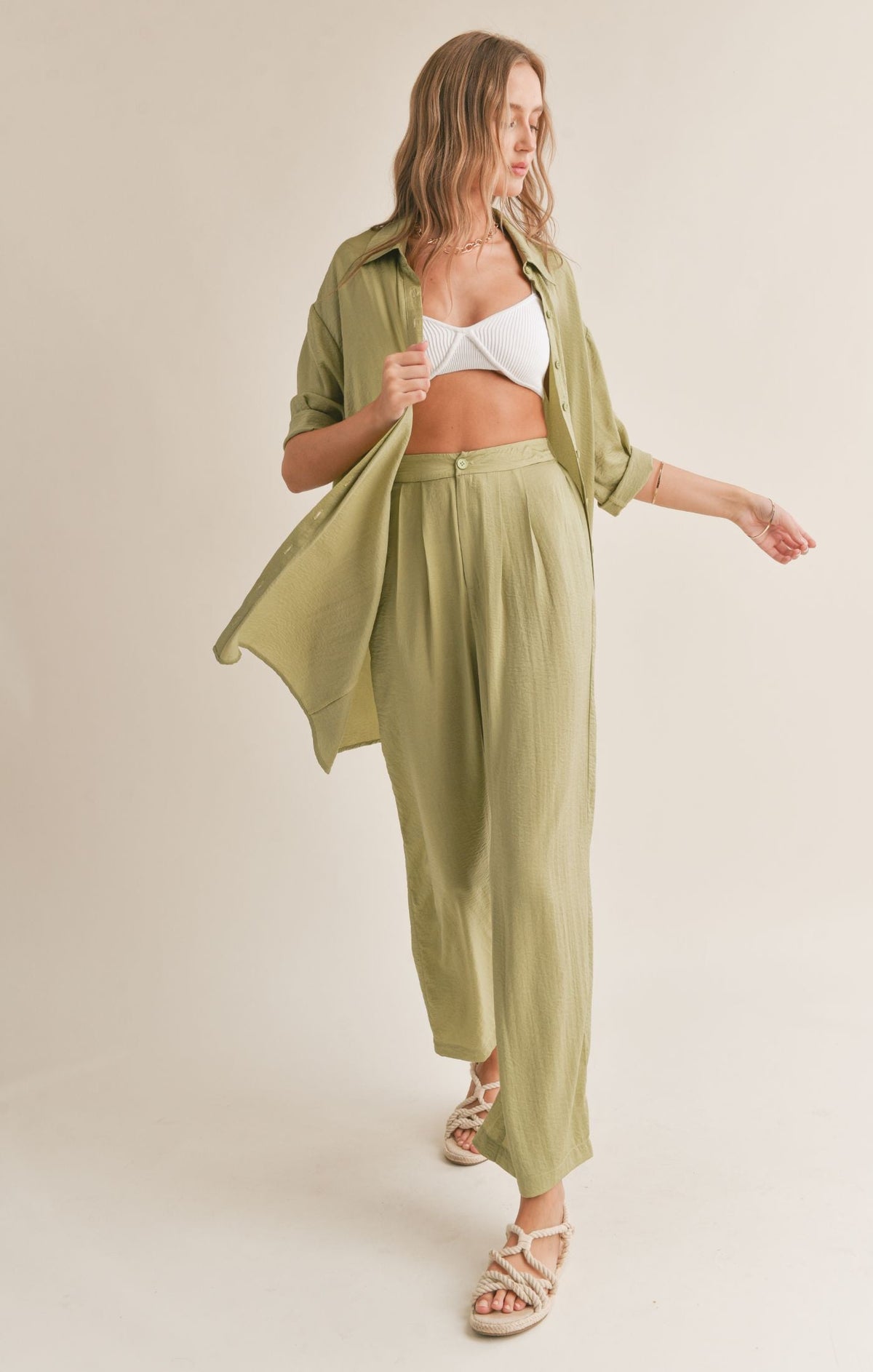 SADIE AND SAGE 22-Women's Woven Top