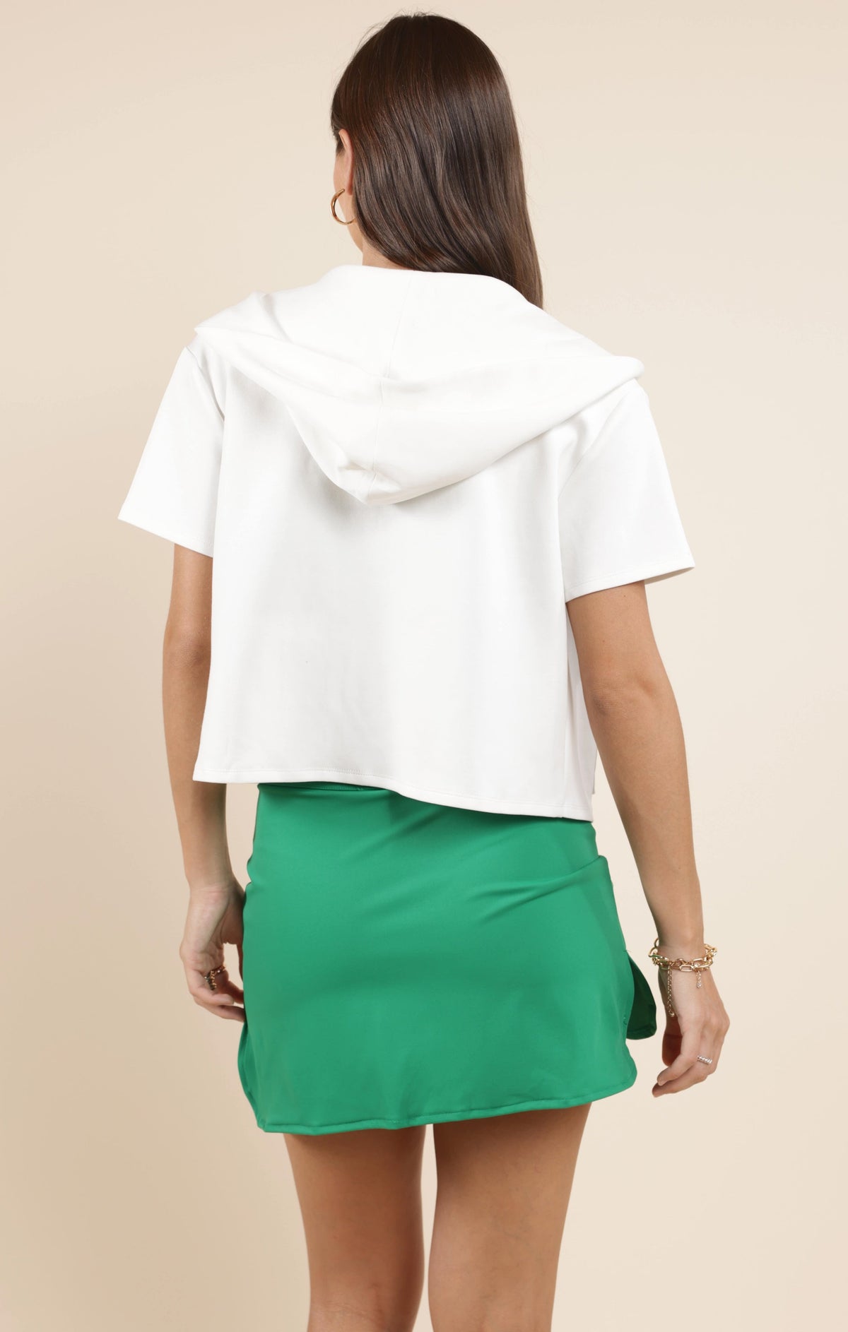 SADIE AND SAGE Women Jackets Sadie And Sage Good Weather Zip Up S/Slv Hoodie || David's Clothing