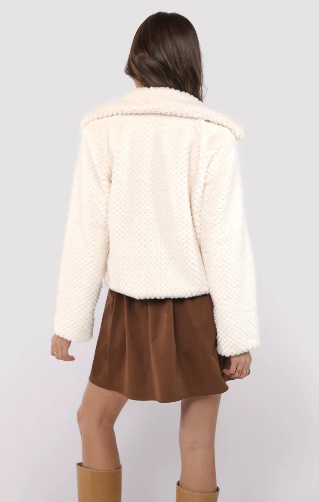 SADIE AND SAGE Women Jackets Sadie and Sage So So Soft Faux Fur Coat