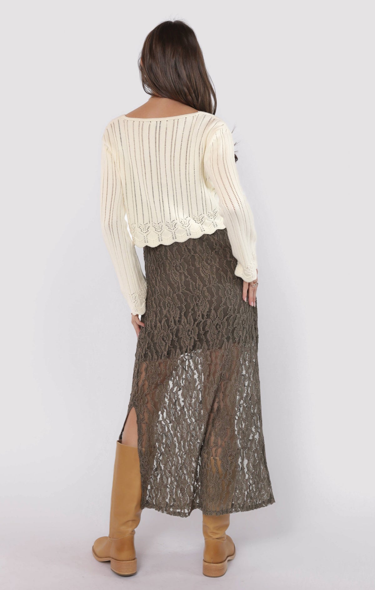 SADIE AND SAGE Women's Cardigans Sadie and Sage Chamomile Front Tie Cardigan