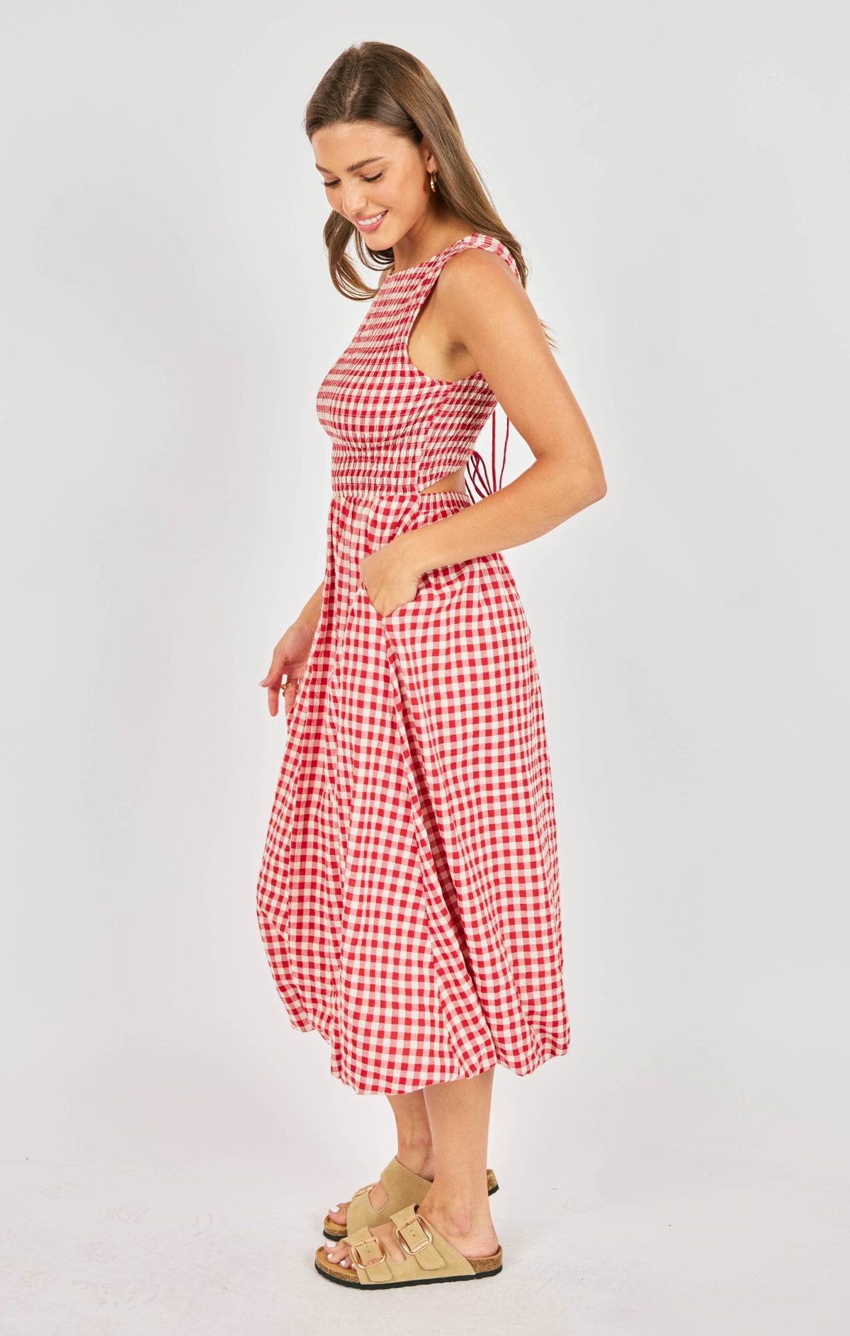 SADIE AND SAGE Women's Dresses Sadie And Sage Apple Butter Midi Dress