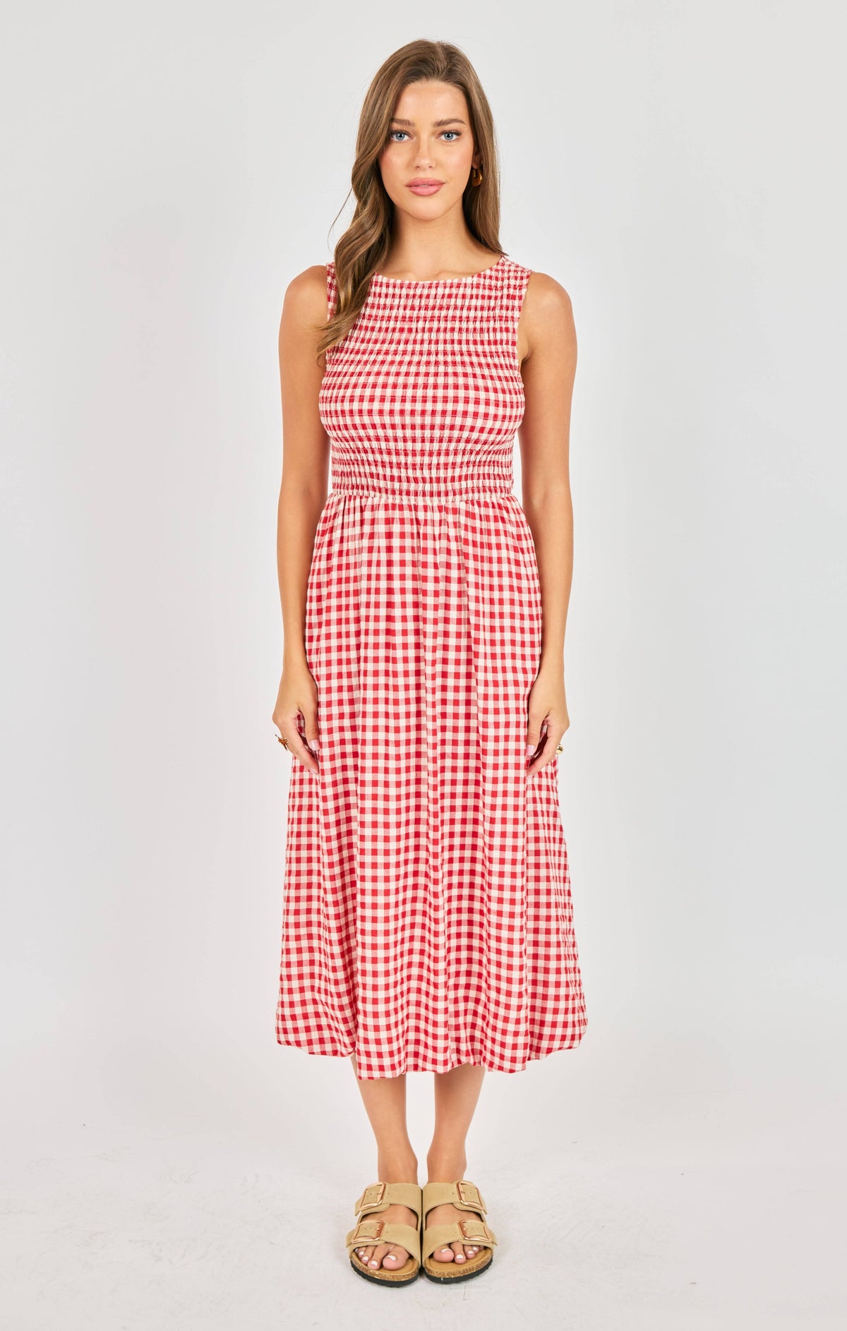 SADIE AND SAGE Women's Dresses Sadie And Sage Apple Butter Midi Dress