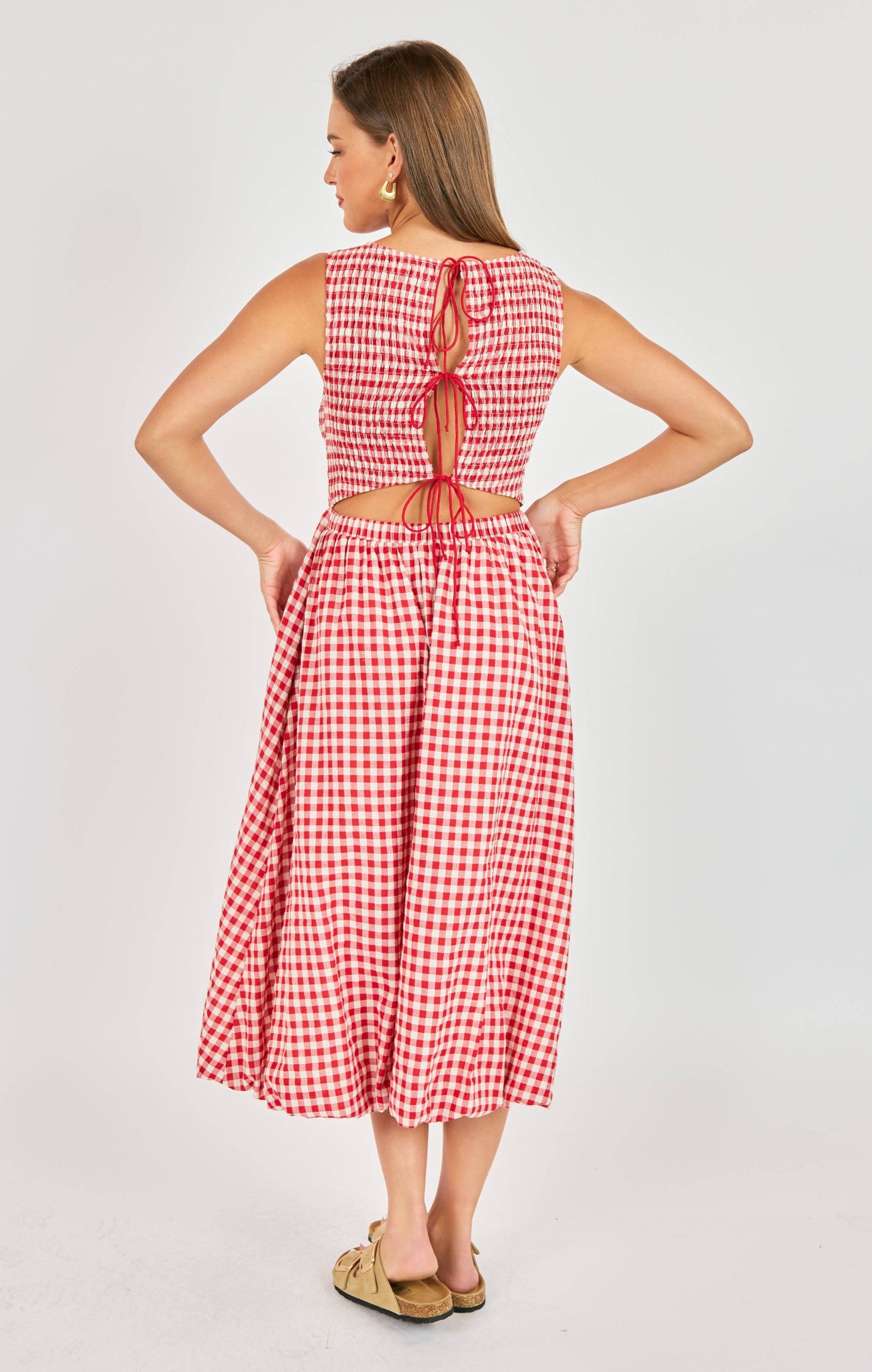 SADIE AND SAGE Women's Dresses Sadie And Sage Apple Butter Midi Dress