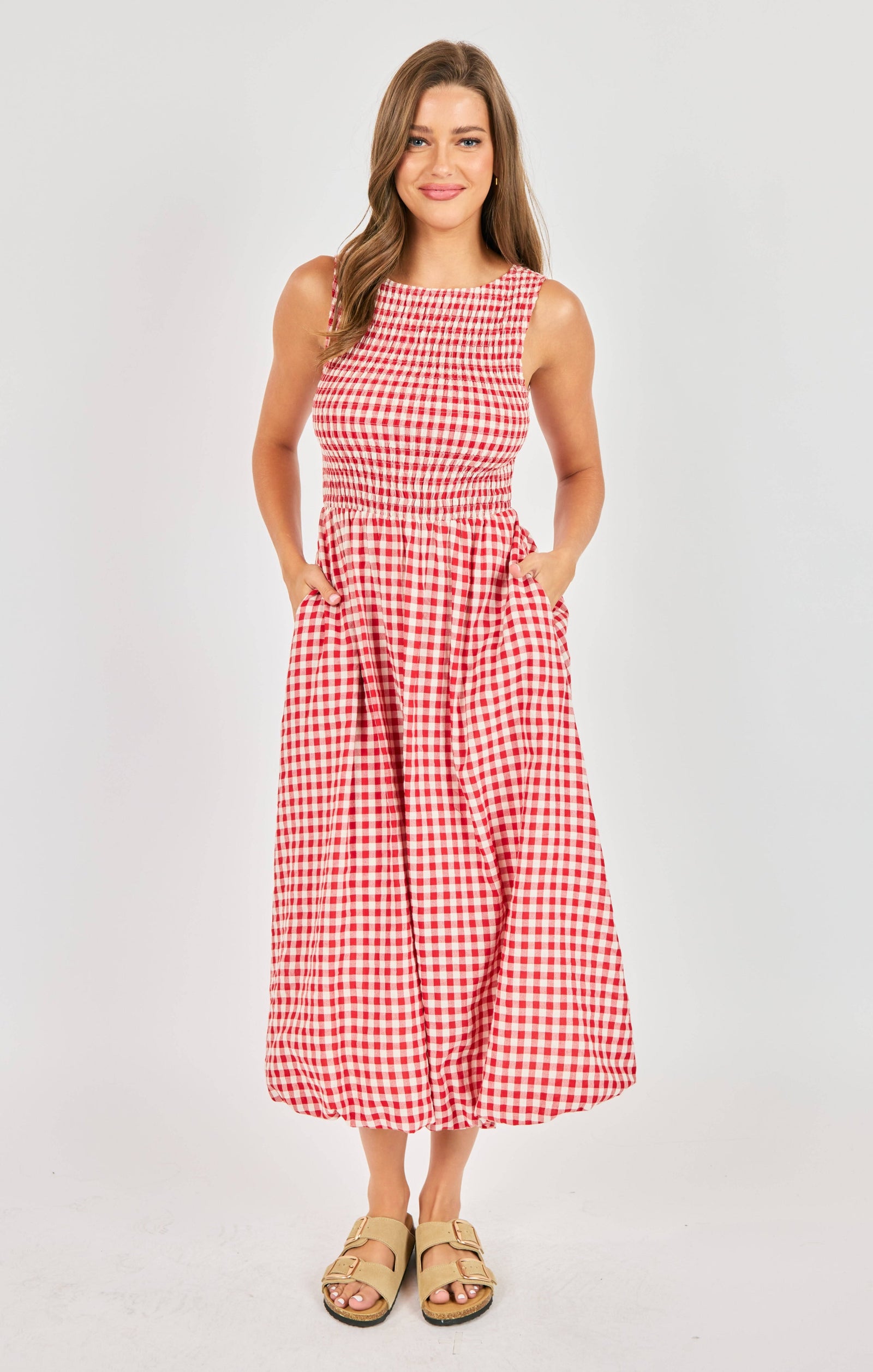 SADIE AND SAGE Women's Dresses Sadie And Sage Apple Butter Midi Dress