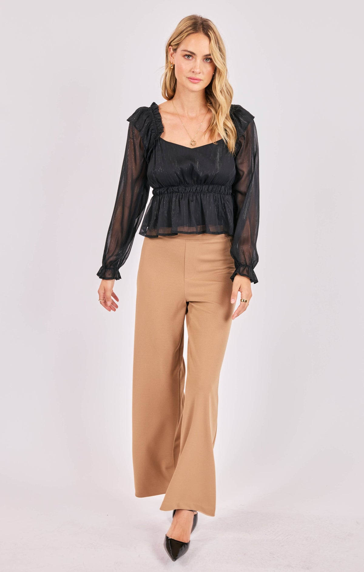 SADIE AND SAGE Women's Pants Sadie and Sage Astrid Super Stretch Pull on Straight Pants