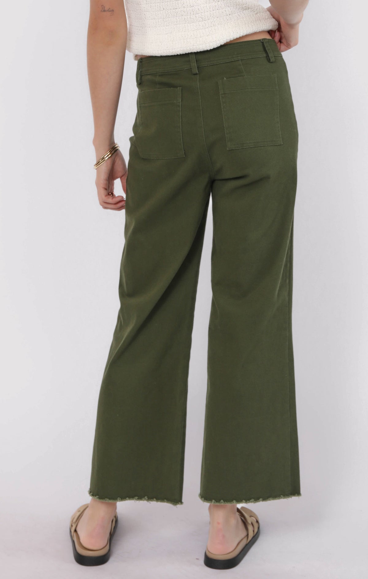 SADIE AND SAGE Women's Pants Sadie and Sage Clear Eyes Wide Leg Denim Pants