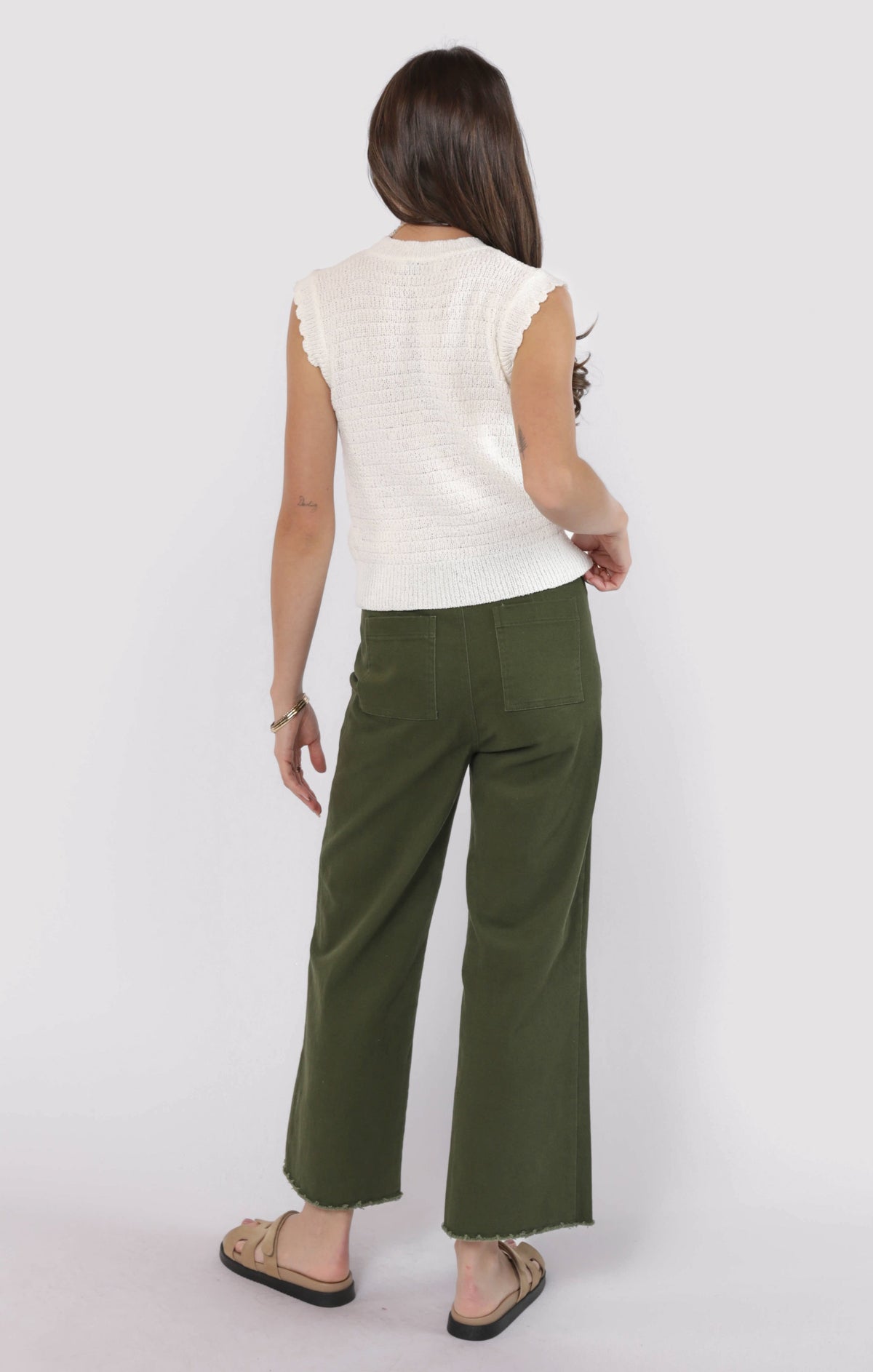 SADIE AND SAGE Women's Pants Sadie and Sage Clear Eyes Wide Leg Denim Pants