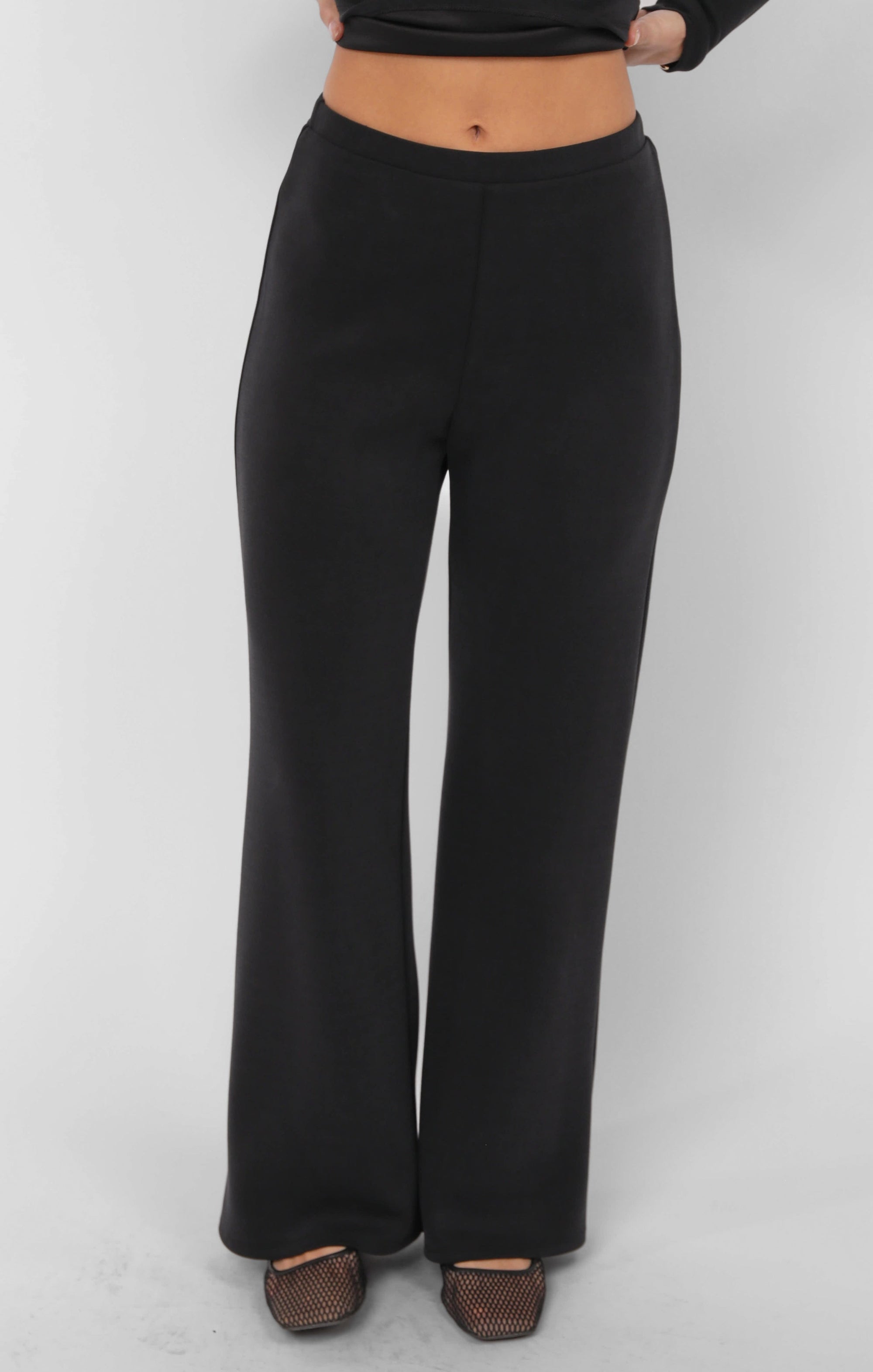 SADIE AND SAGE Women's Pants Sadie And Sage Hustle Knit Wide Leg Pants