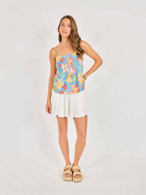 SADIE AND SAGE Women's Top Sadie and Sage Beach Cowgirl Pleated Cami