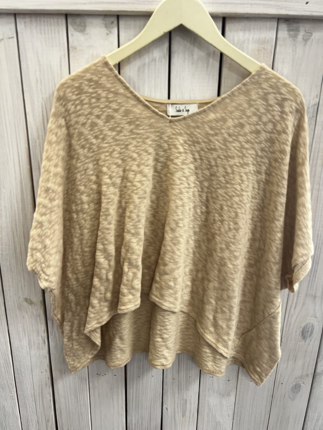 SADIE AND SAGE Women's Top Sadie and Sage Dolman neck Top || David's Clothing