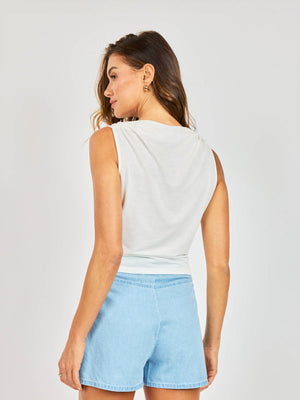 SADIE AND SAGE Women's Top Sadie and Sage Faithful Cowl Neck Tank