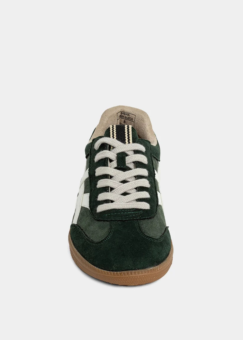 SHU SHOP Women's Shoes Shu Shop Sasha Green Suede Sneaker