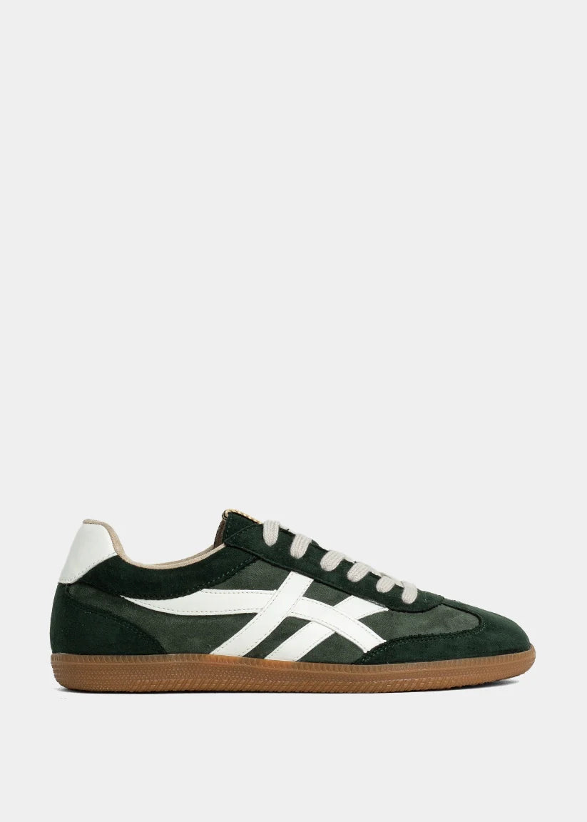 SHU SHOP Women's Shoes Shu Shop Sasha Green Suede Sneaker
