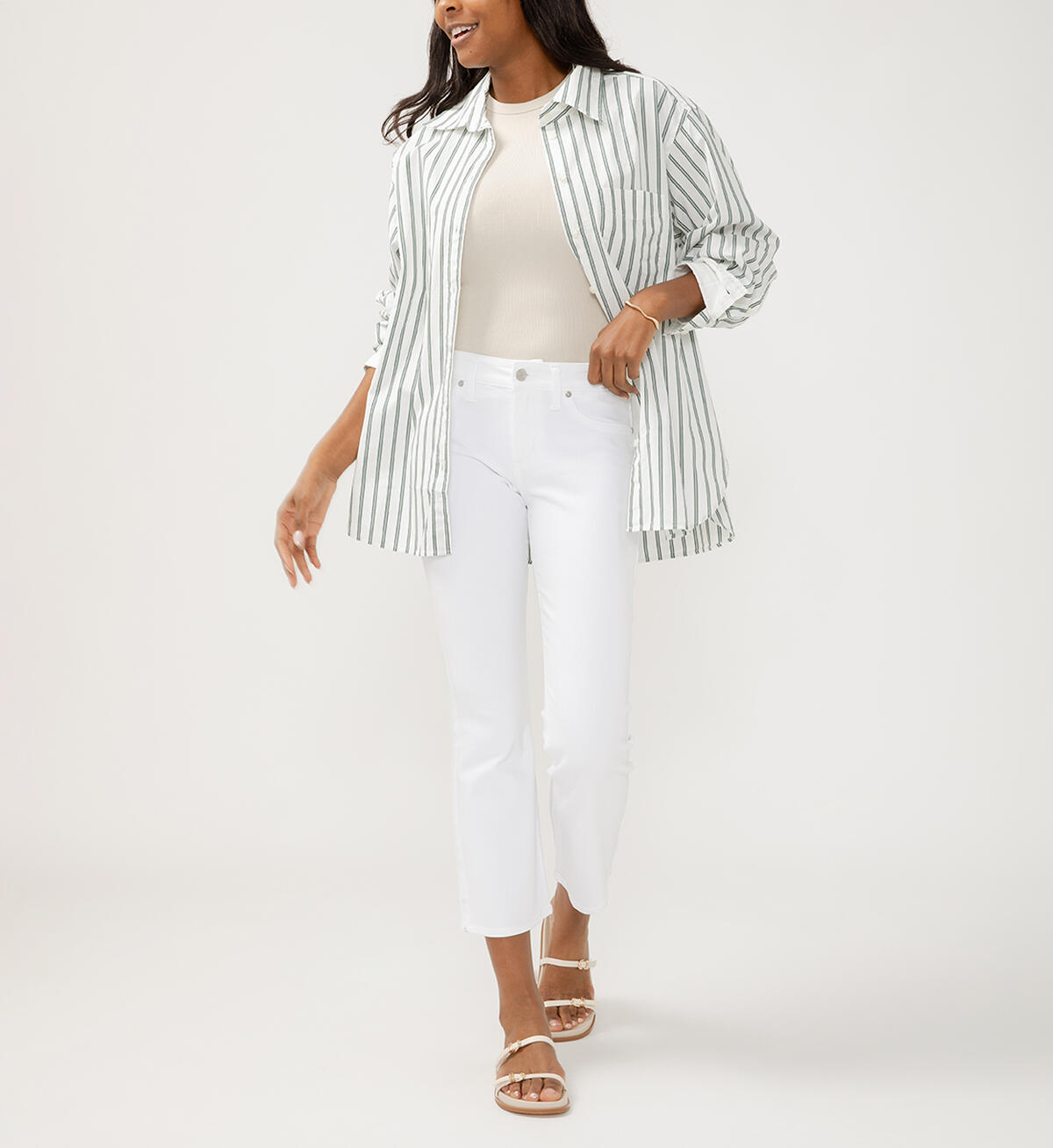 SILVER JEANS CO. Women's Jeans Silver Jeans Suki Mid Rise Kick Flare Luxe Stretch Jeans