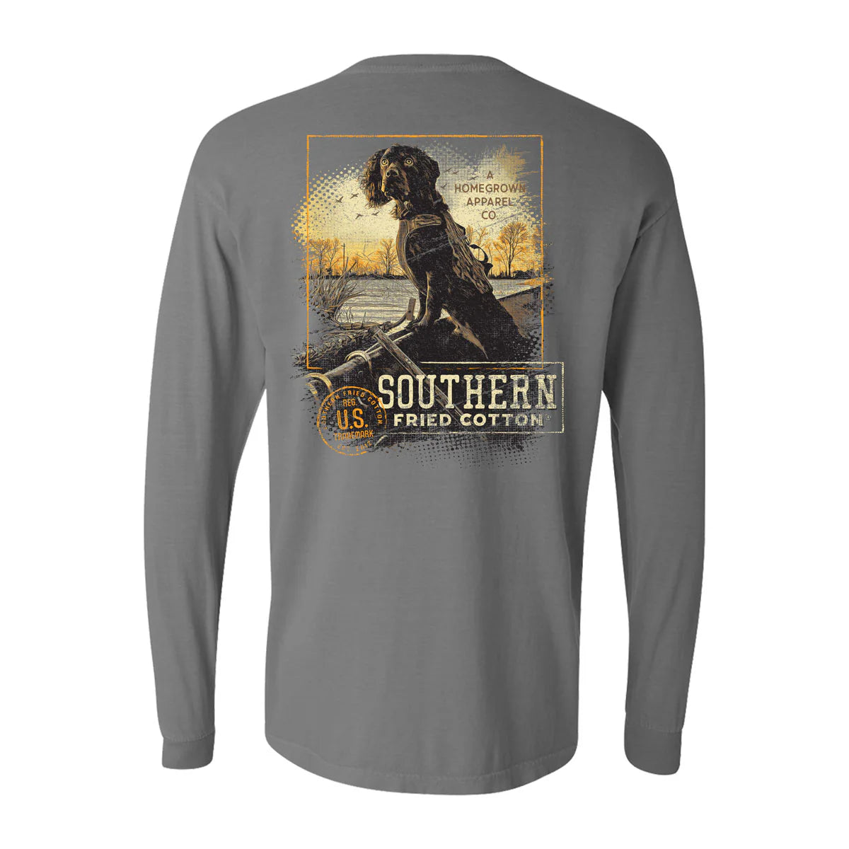 SOUTHERN FRIED COTTON Men's Tees Southern Fried Cotton Blaze - Long Sleeve