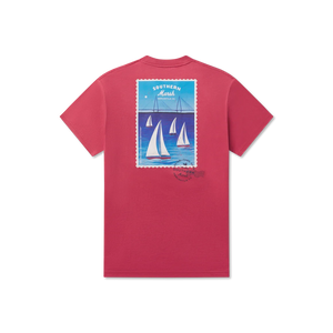 SOUTHERN MARSH COLLECTION 9-Men's Knit Shirts Southern Marsh Regatta Sails Tee || David's Clothing