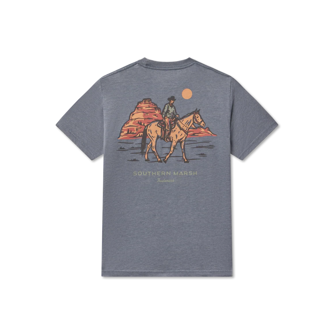 SOUTHERN MARSH COLLECTION Kid's Tees Southern Marsh Youth Seawash Tee - Marfa Rider