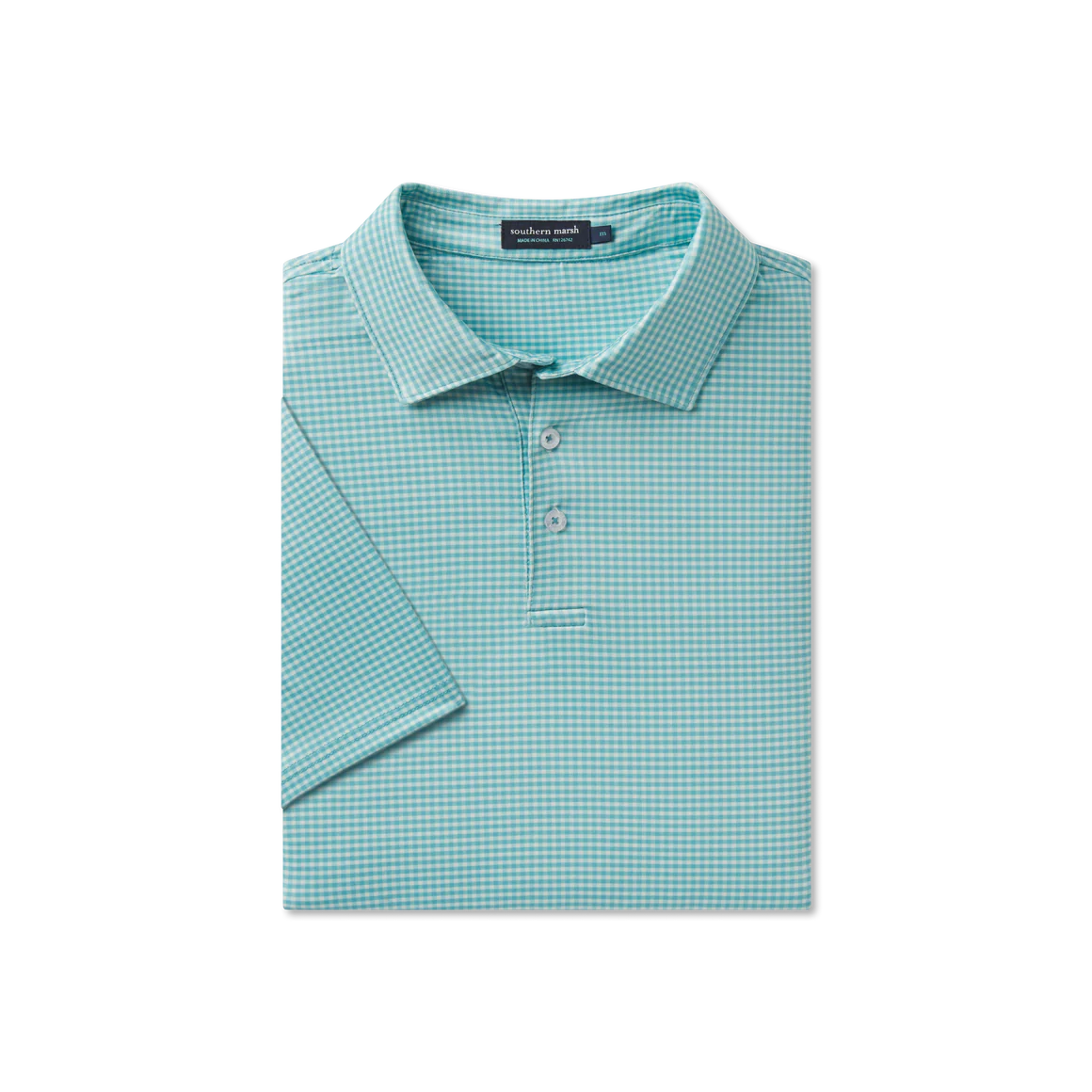 SOUTHERN MARSH COLLECTION Men's Polo MINT SEA FOAM / S Southern Marsh Walker Performance Polo PCWCMTSF