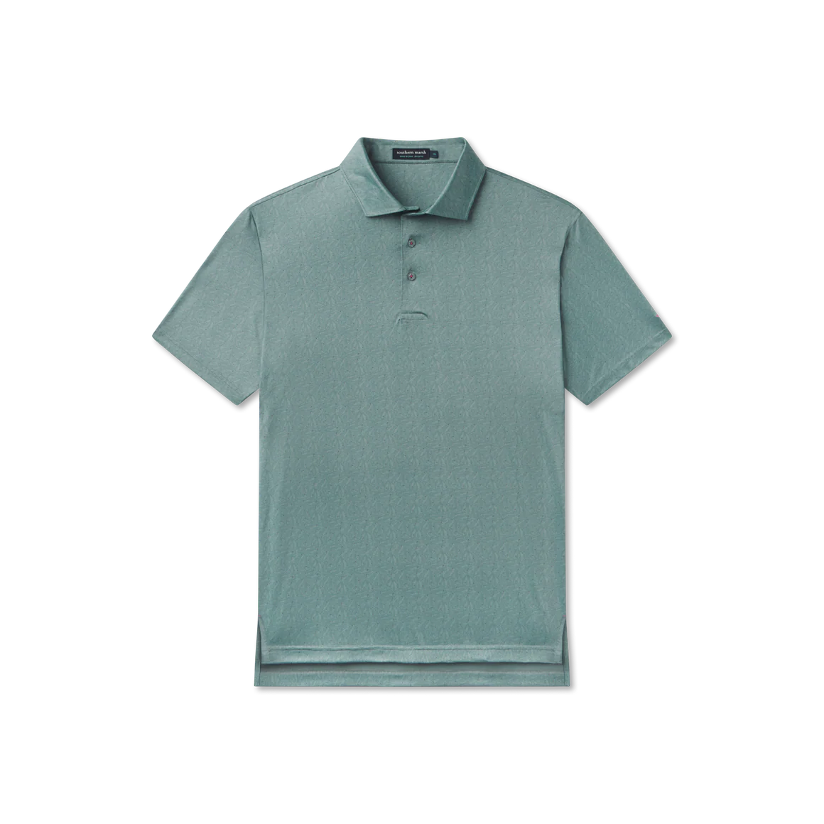 SOUTHERN MARSH COLLECTION Men's Polo Southern Marsh Flyline Performance Polo - Greens In Regulation