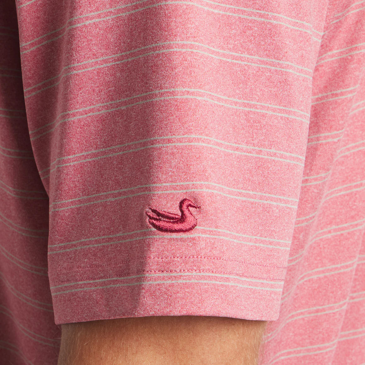 SOUTHERN MARSH COLLECTION Men's Polo Southern Marsh Newcastle Stripe Featherlight Polo