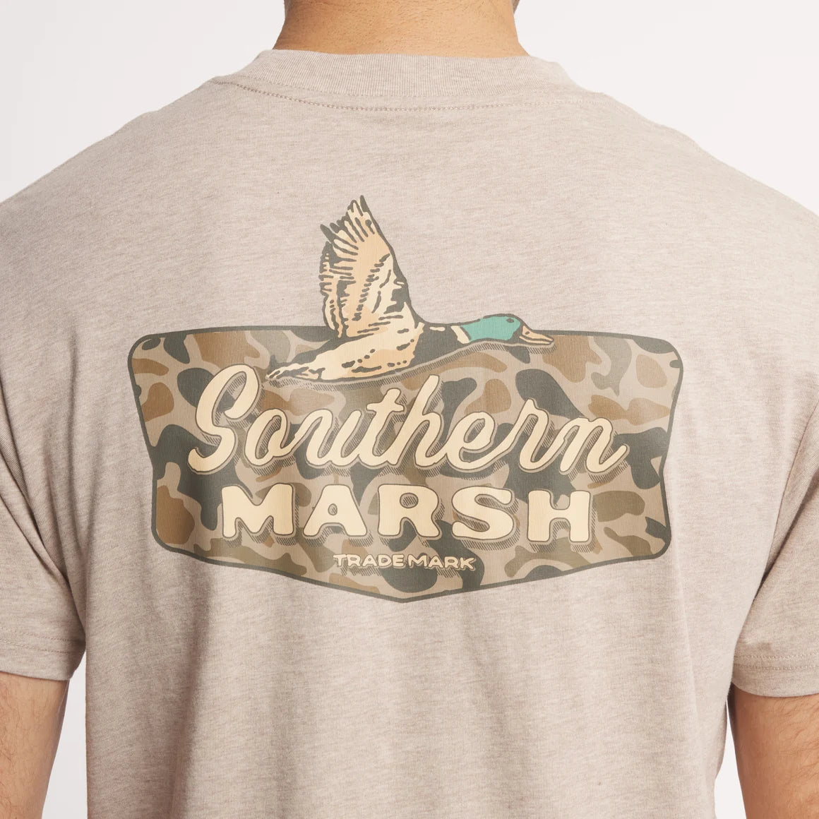 SOUTHERN MARSH COLLECTION Men's Tees Southern Marsh Branding - Inflight Badge Tee