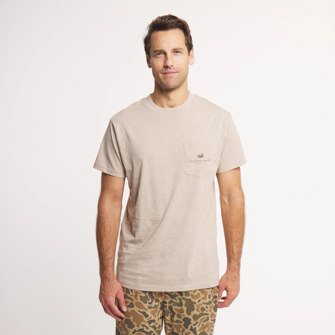 SOUTHERN MARSH COLLECTION Men's Tees Southern Marsh Branding - Inflight Badge Tee