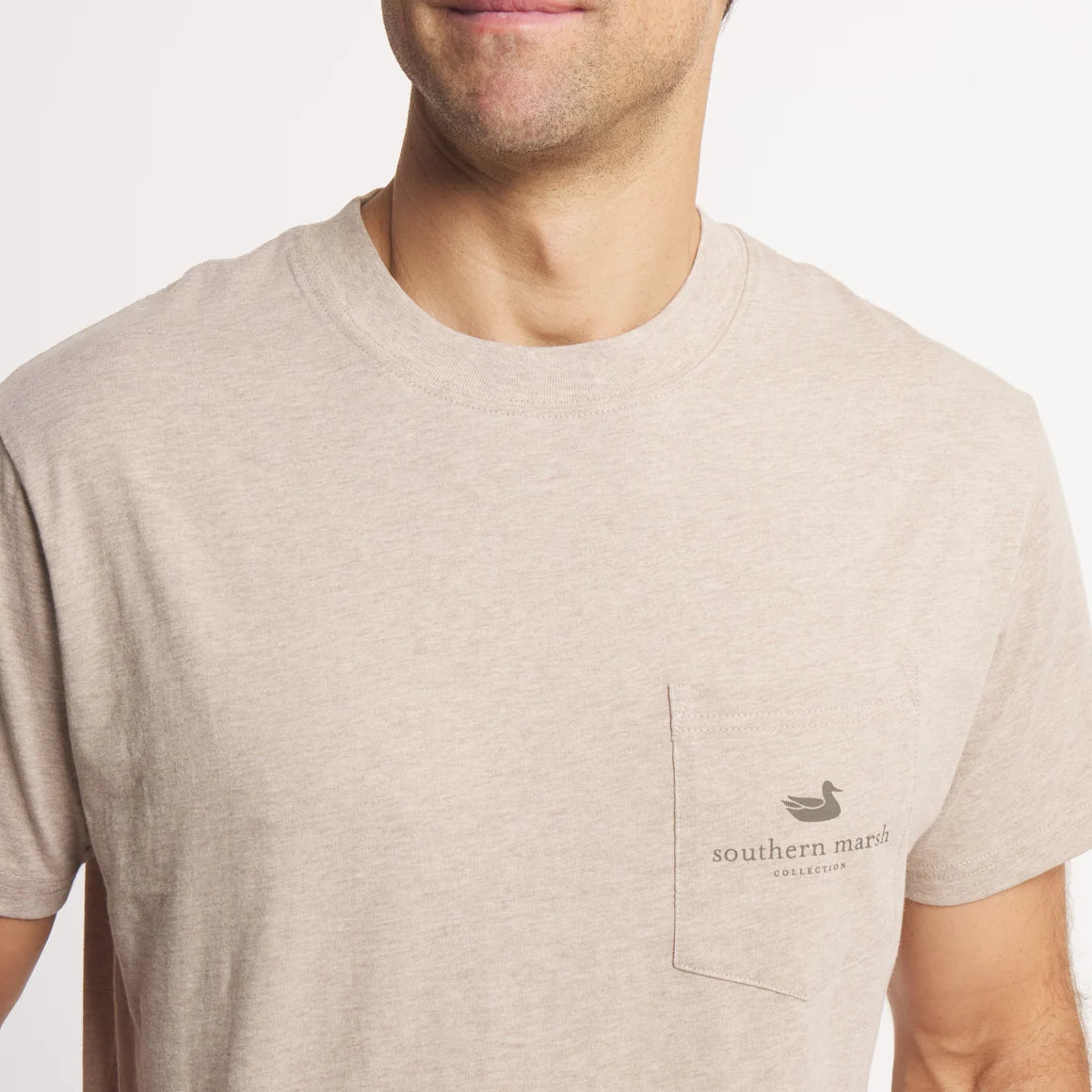 SOUTHERN MARSH COLLECTION Men's Tees Southern Marsh Branding - Inflight Badge Tee