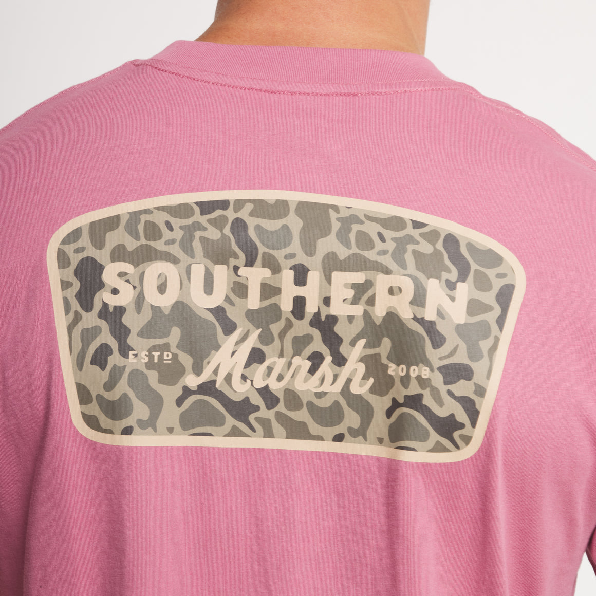SOUTHERN MARSH COLLECTION Men's Tees Southern Marsh Branding - Retro Camo Tee