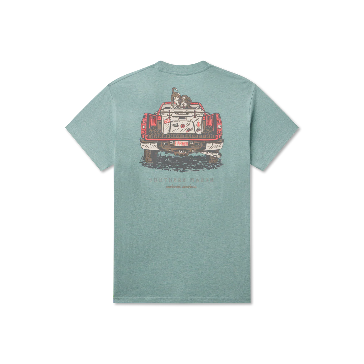 SOUTHERN MARSH COLLECTION Men's Tees Southern Marsh Loaded Up Pup Tee