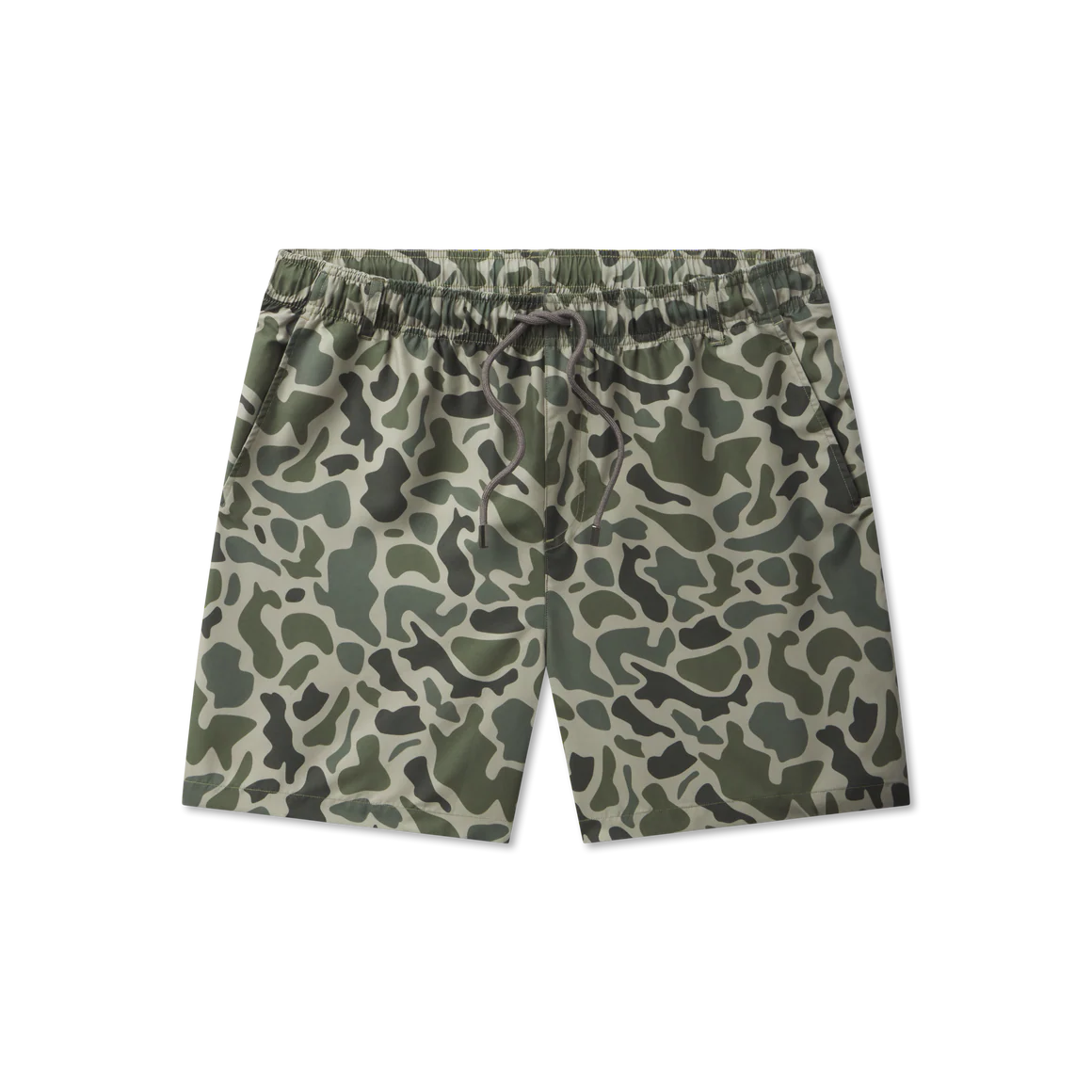 SOUTHERN MARSH COLLECTION Mens Shorts Southern Marsh La Costa Lined Swim Trunk - Camo