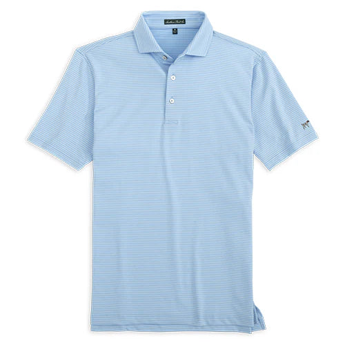 Southern Point Co. Men's Polo Southern Point Dune Stripe Polo || David's Clothing