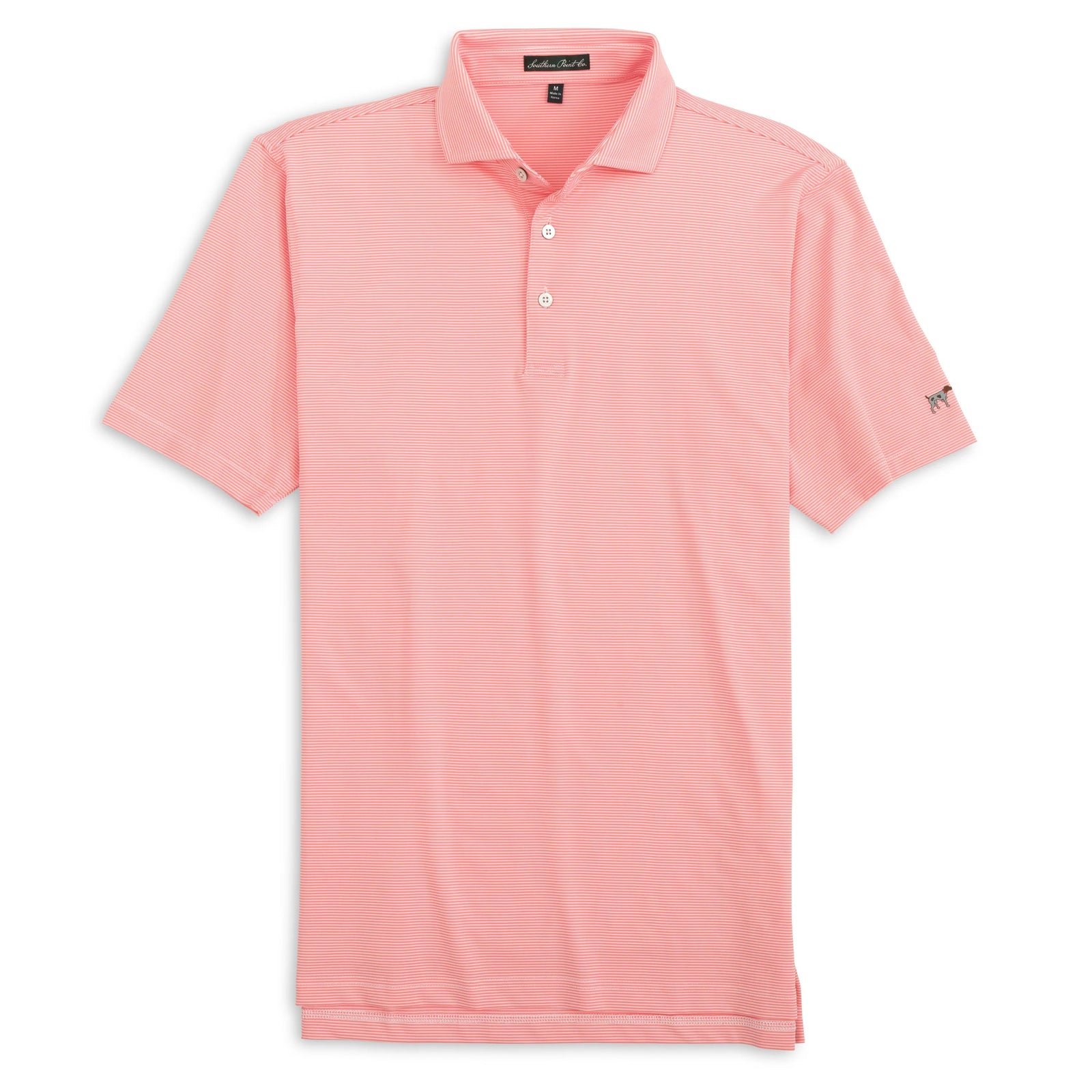 Southern Point Co. Men's Polo Southern Point Hinton Stripe || David's Clothing