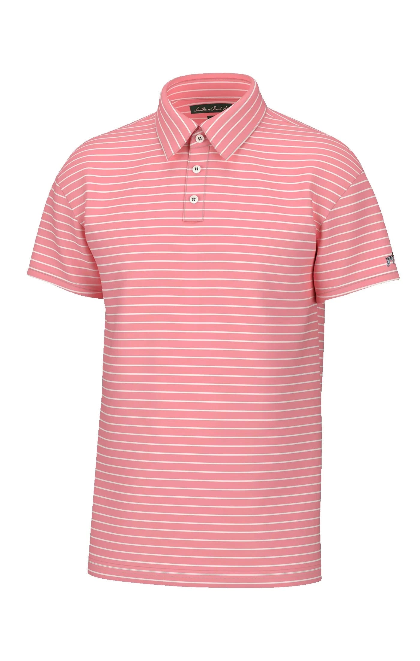 Southern Point Co. Men's Polo Southern Point Horizon Stripe Polo || David's Clothing