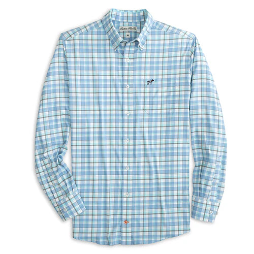 Southern Point Co. Men's Sport Shirt Southern Point Hadley Luxe Lite Button Down