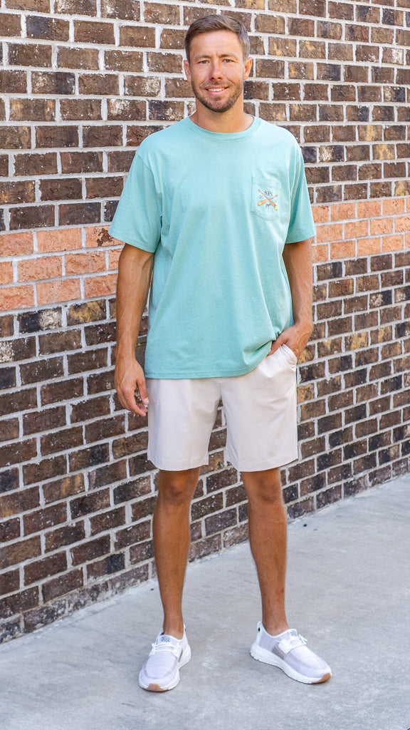 Southern Point Co. Men's Tees Southern Point Boat Paddles Short Sleeve Tee || David's Clothing