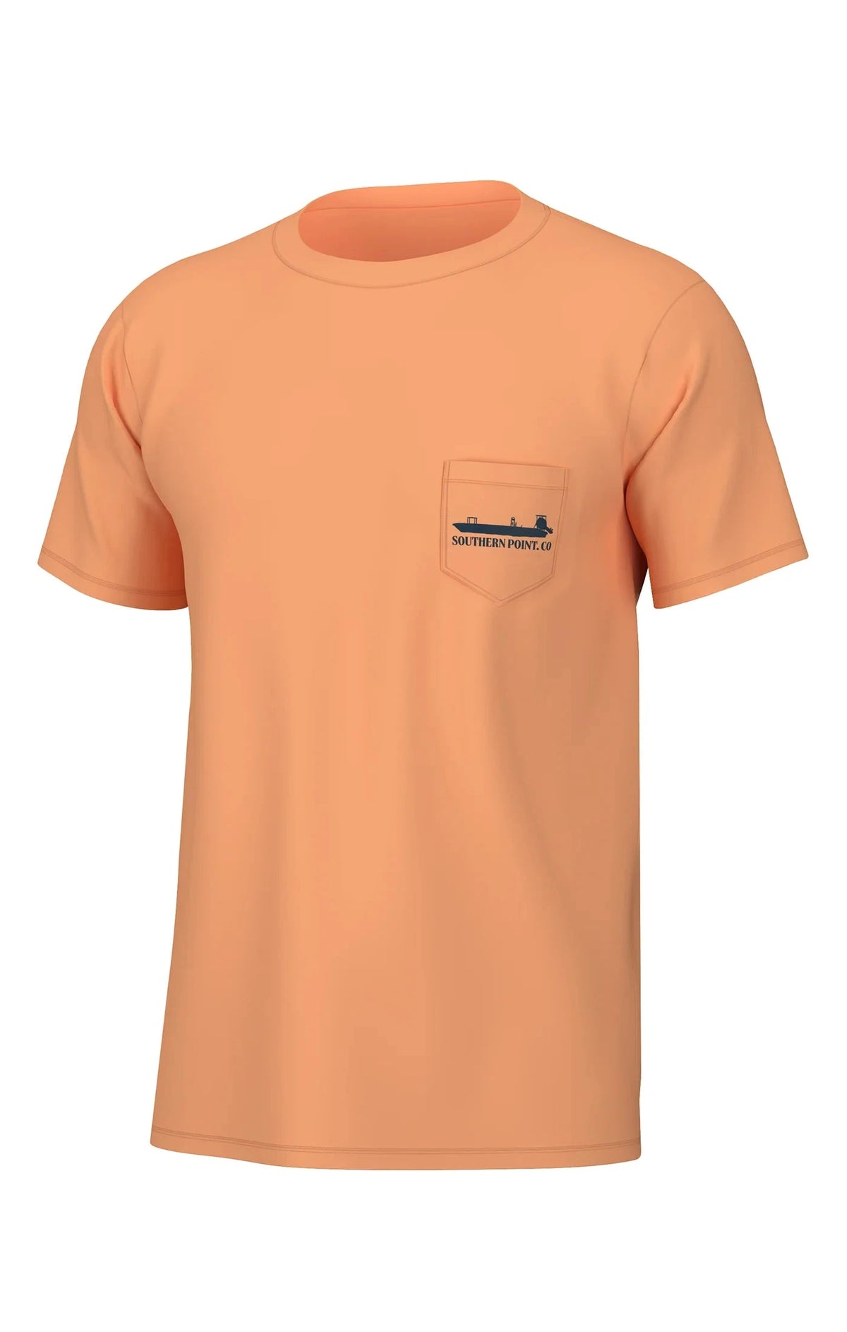 Southern Point Co. Men's Tees Southern Point Skiff Skipper Short Sleeve Tee || David's Clothing