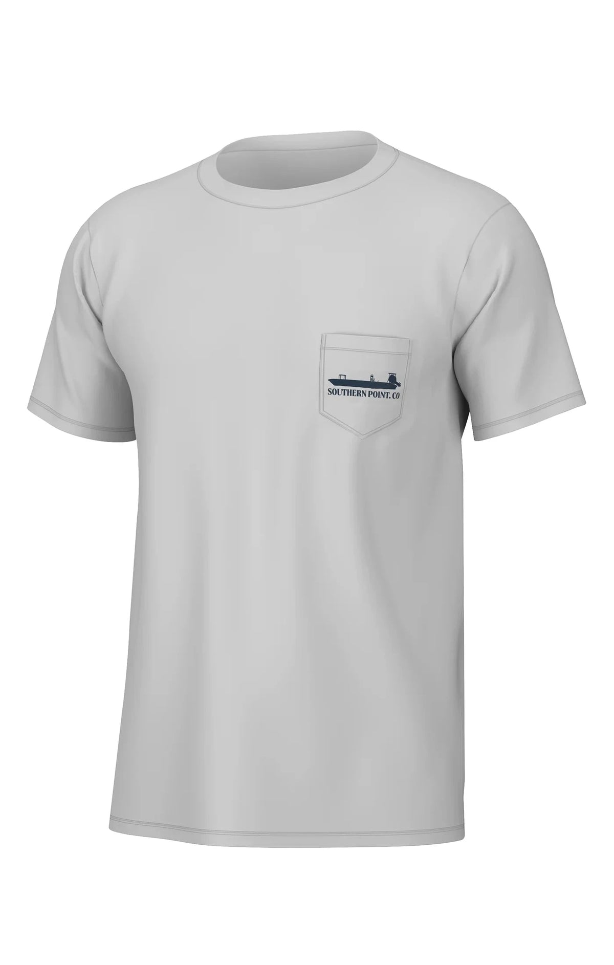 Southern Point Co. Men's Tees Southern Point Skiff Skipper Short Sleeve Tee || David's Clothing
