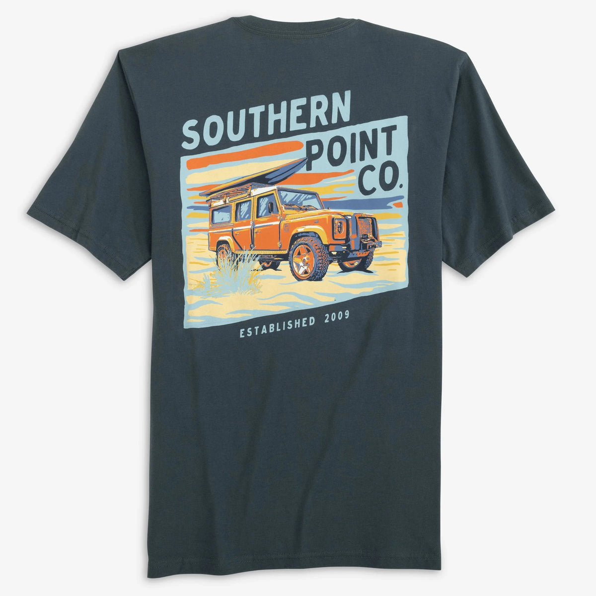 Southern Point Co. Men's Tees VINTAGE NAVY / S Southern Point Beach Cruiser Short Sleeve Tee ST720