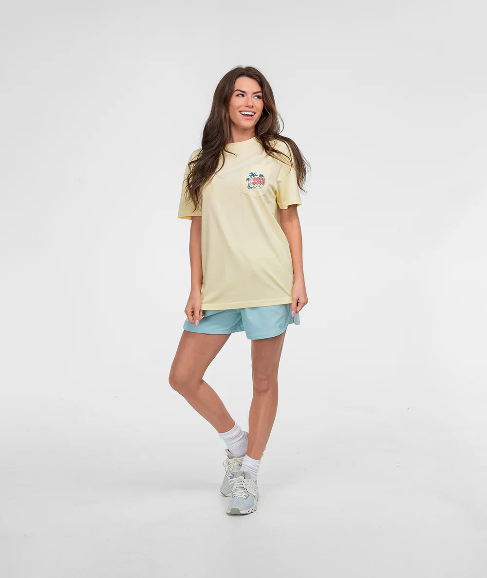 SOUTHERN SHIRT CO. Women's Top Southern Shirt Mental Vacation Tee SS