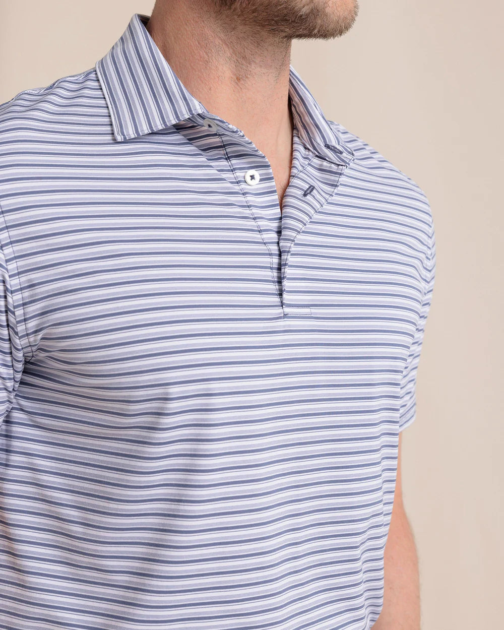 SOUTHERN TIDE Men's Polo Southern Tide brrr°®-eeze Breezy Point Stripe Polo