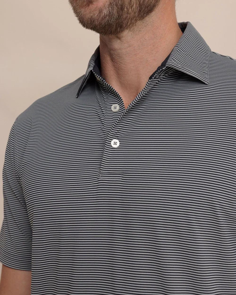 SOUTHERN TIDE Men's Polo Southern Tide brrr°-eeze Meadowbrook Stripe Polo