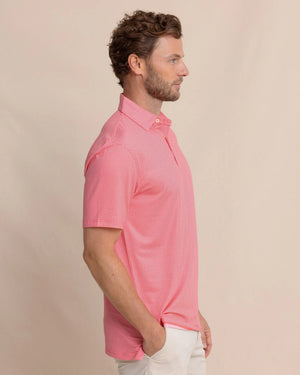 SOUTHERN TIDE Men's Polo Southern Tide Driver Coastal Geo Printed Polo