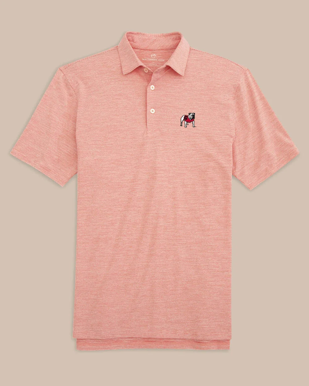 SOUTHERN TIDE Men's Polo Southern Tide Georgia Bulldogs Driver Spacedye Polo Shirt