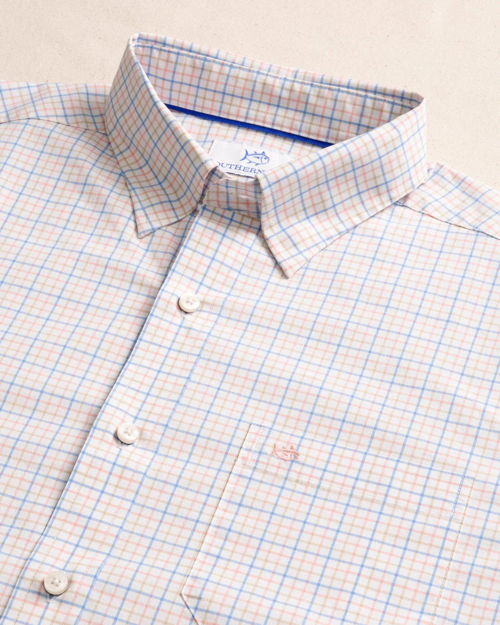 SOUTHERN TIDE Men's Sport Shirt Southern Tide Charleston Broughton Plaid Sport Shirt || David's Clothing