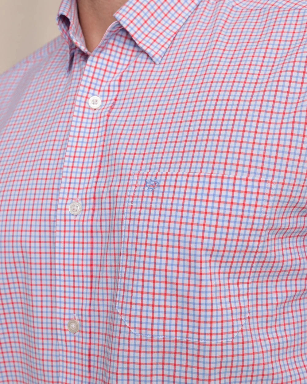 SOUTHERN TIDE Men's Sport Shirt Southern Tide Charleston Summerton Plaid Sport Shirt