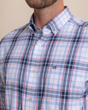 SOUTHERN TIDE Men's Sport Shirt Southern Tide Willowbrook Plaid Intercoastal Sport Shirt