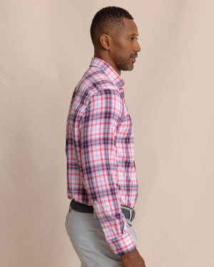 SOUTHERN TIDE Men's Sport Shirt Southern Tide Willowbrook Plaid Intercoastal Sport Shirt