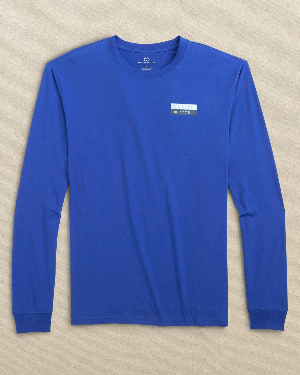 SOUTHERN TIDE Men's Tees Southern Tide Marina Boats Long Sleeve T-Shirt