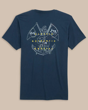 SOUTHERN TIDE Men's Tees Southern Tide ST Classic RTM Anchor Short Sleeve T-Shirt || David's Clothing