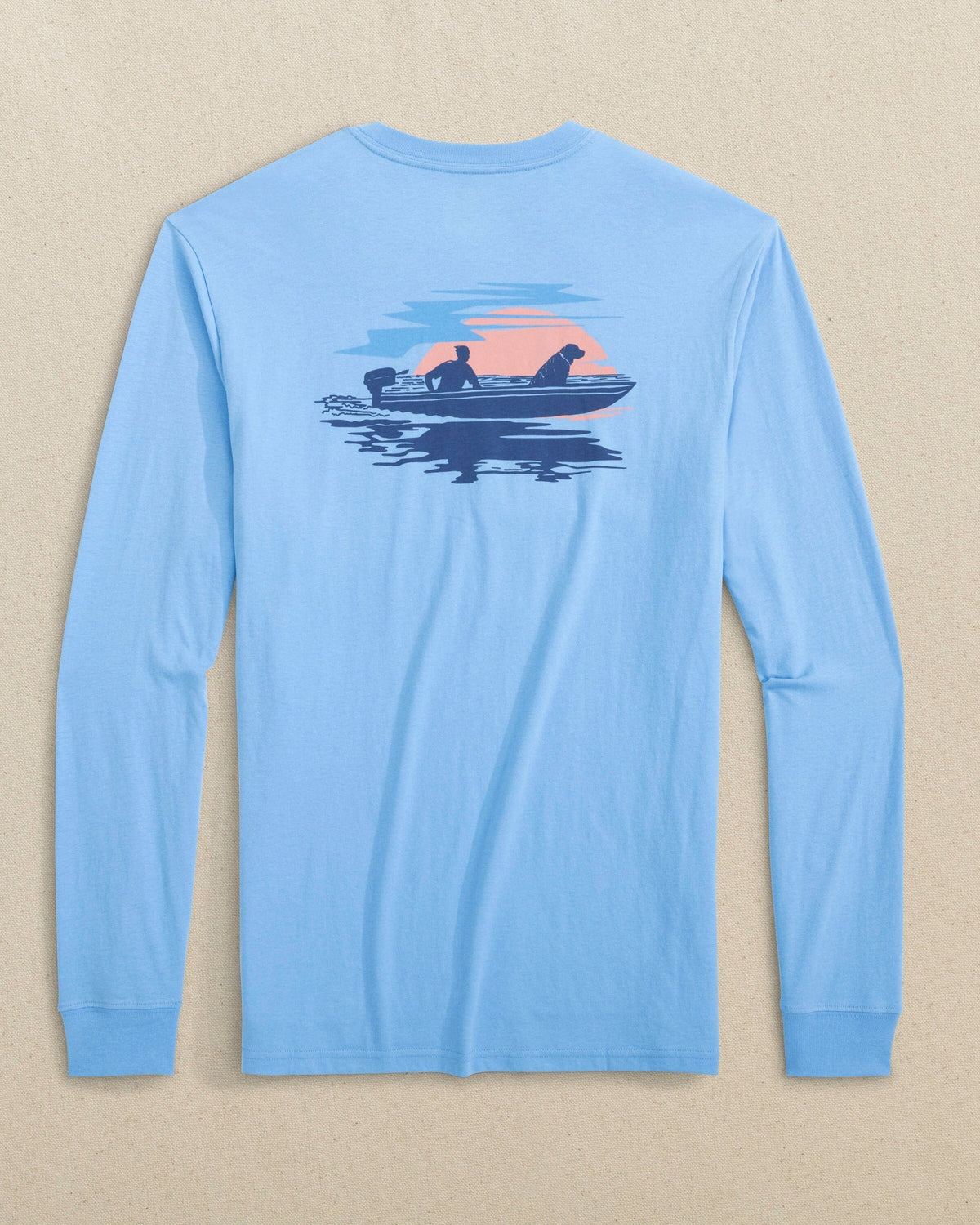 SOUTHERN TIDE Men's Tees Southern Tide ST Sunset Long Sleeve T-Shirt